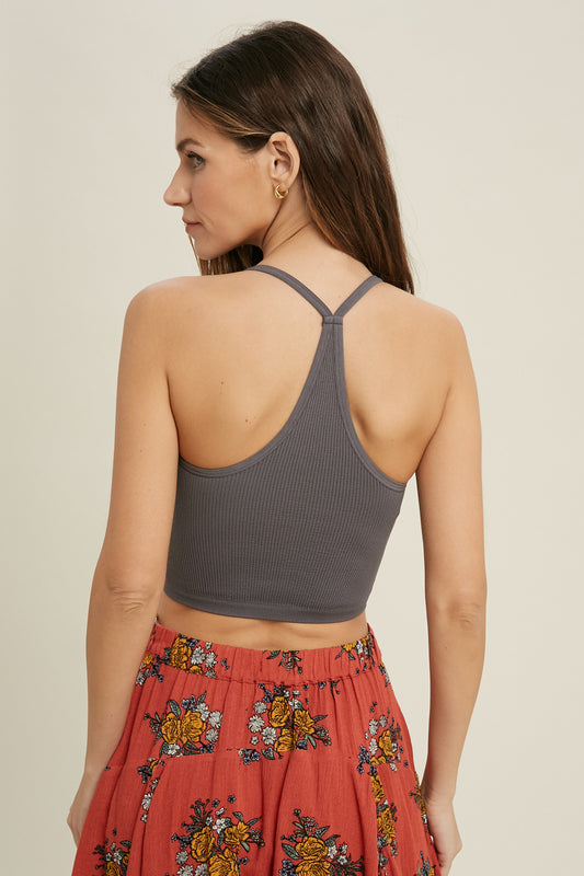 Sweetheart Racerback Brami - Midnight