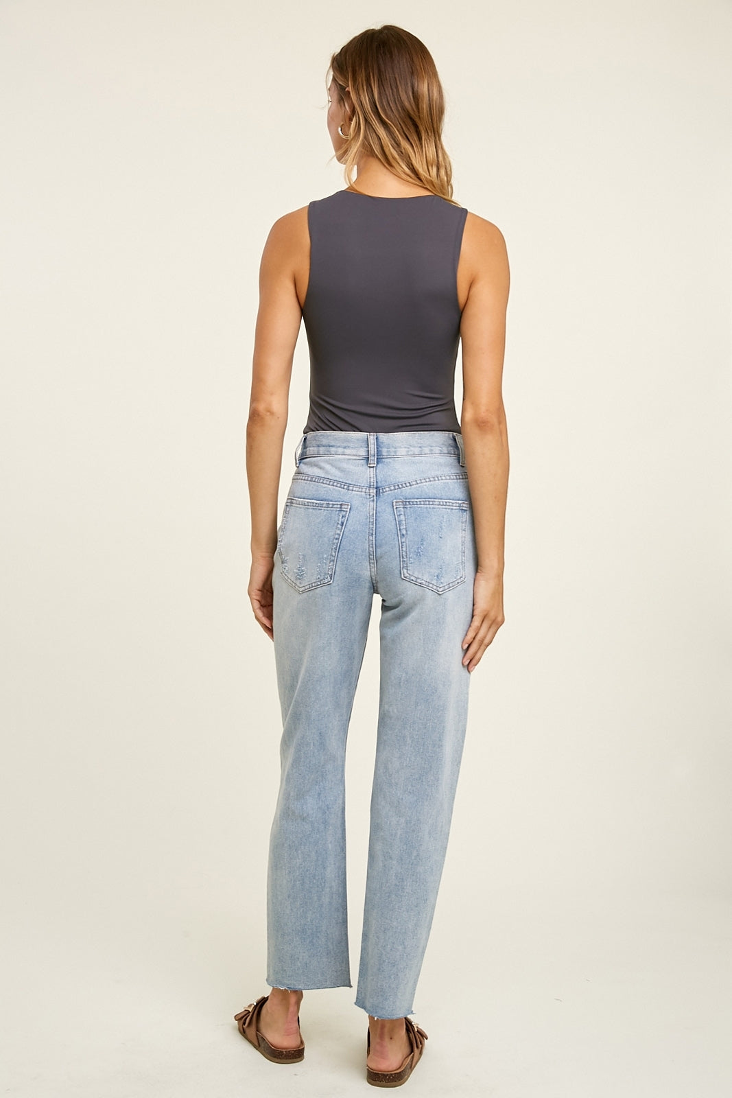 Smoothing Thong Bodysuit - Charcoal