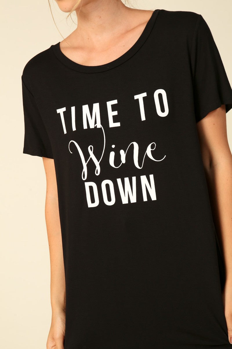 Wine Down Top