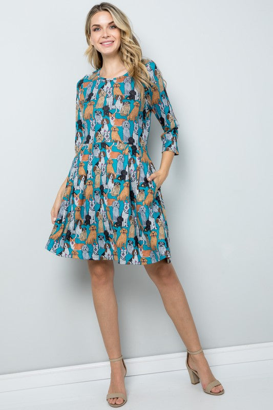 Dog Sweater Dress