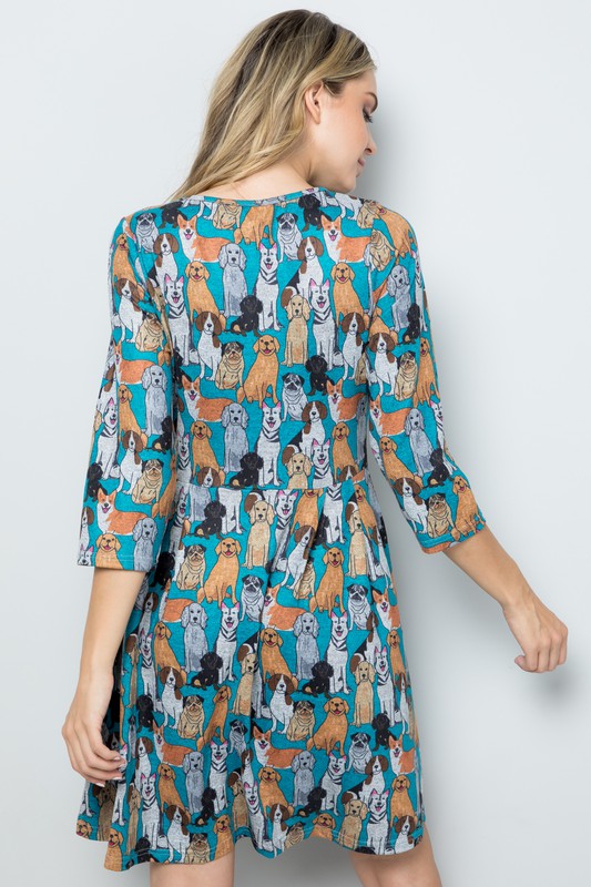 Dog Sweater Dress