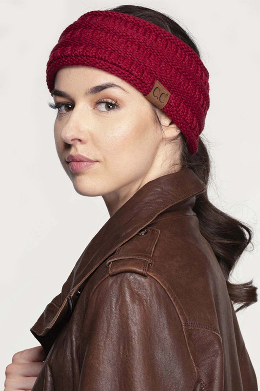 Ribbed Ponytail Headband - Available in Multiple Colors