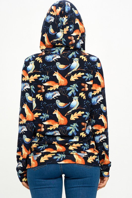 Woodland Animal Hoodie