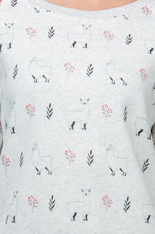 Llama Sweatshirt