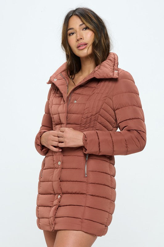 Copper Moto Puffer