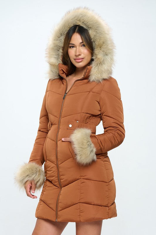 Sasha Fierce Puffer Coat