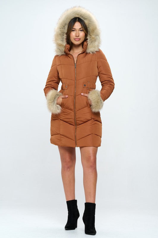 Sasha Fierce Puffer Coat