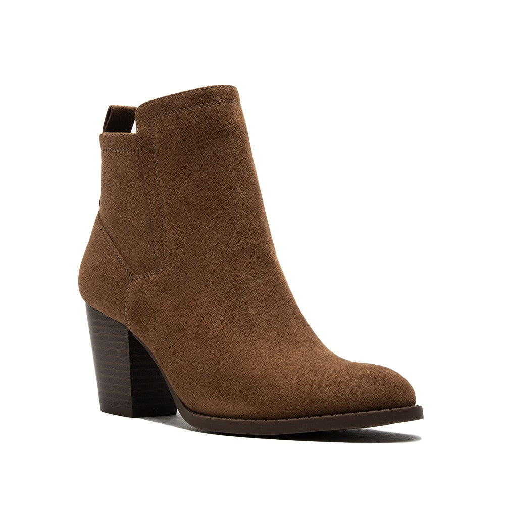 Tyson Faux Suede Maple Bootie