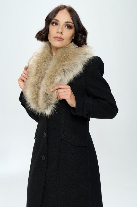 Fiorella Princess Coat - Black