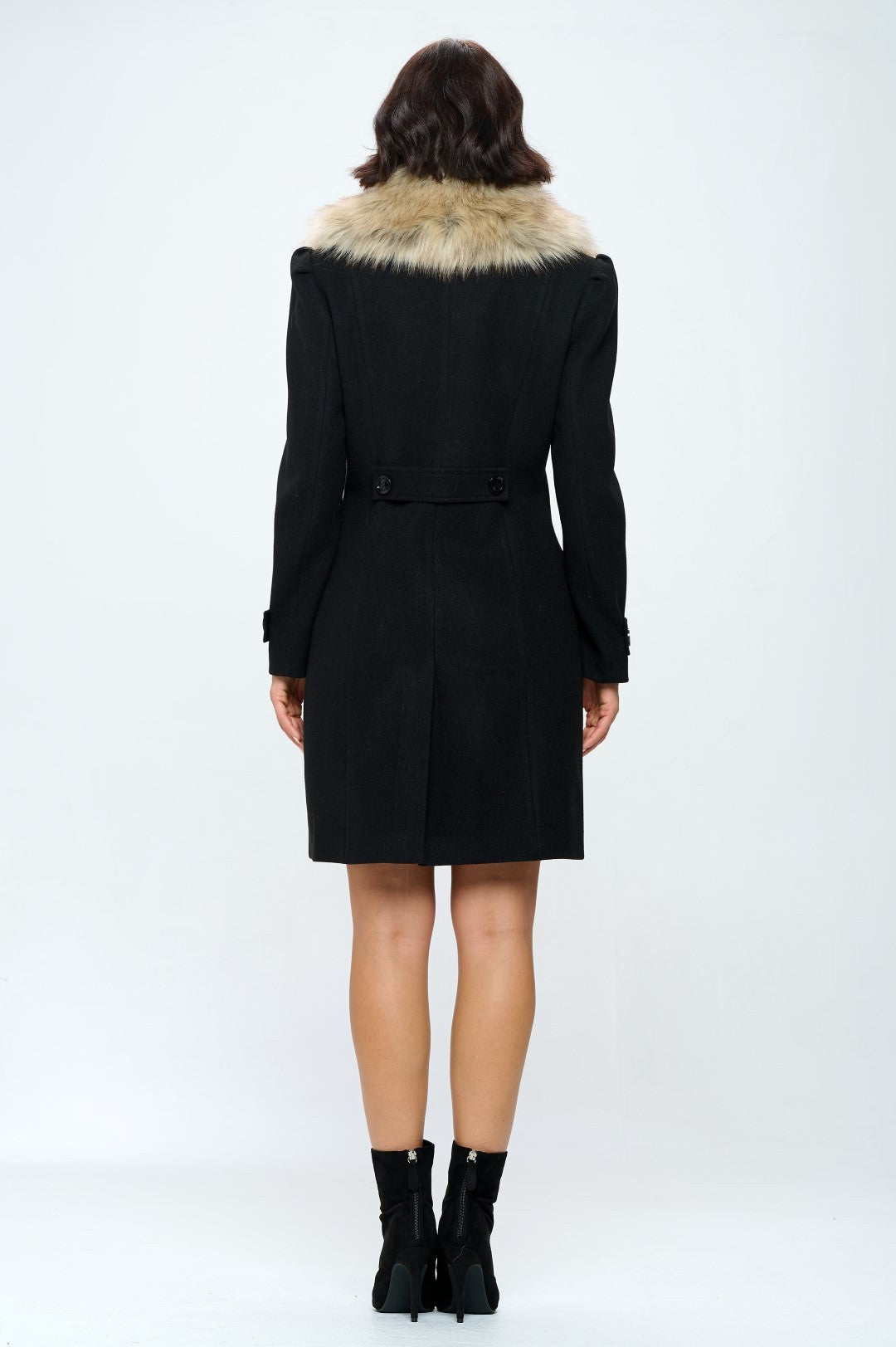 Fiorella Princess Coat - Black