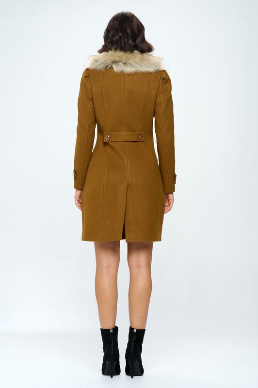 Fiorella Princess Coat - Camel