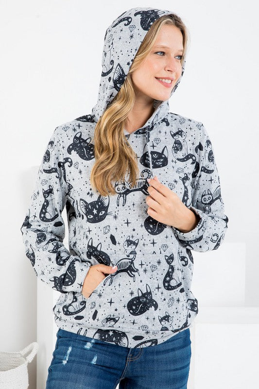 Crystal Cats Hoodie