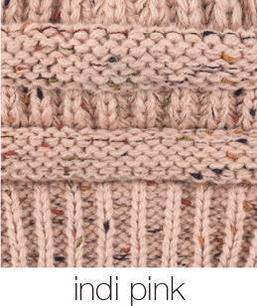 Confetti Cable Knit Winter Beanie - Available in Multiple Colors