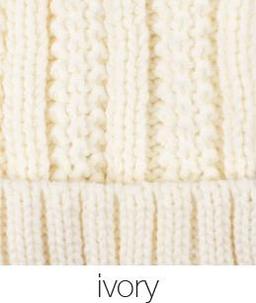 Knit Lined Pom Pom Winter Beanie - Available in Multiple Colors