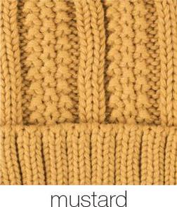 Knit Lined Pom Pom Winter Beanie - Available in Multiple Colors