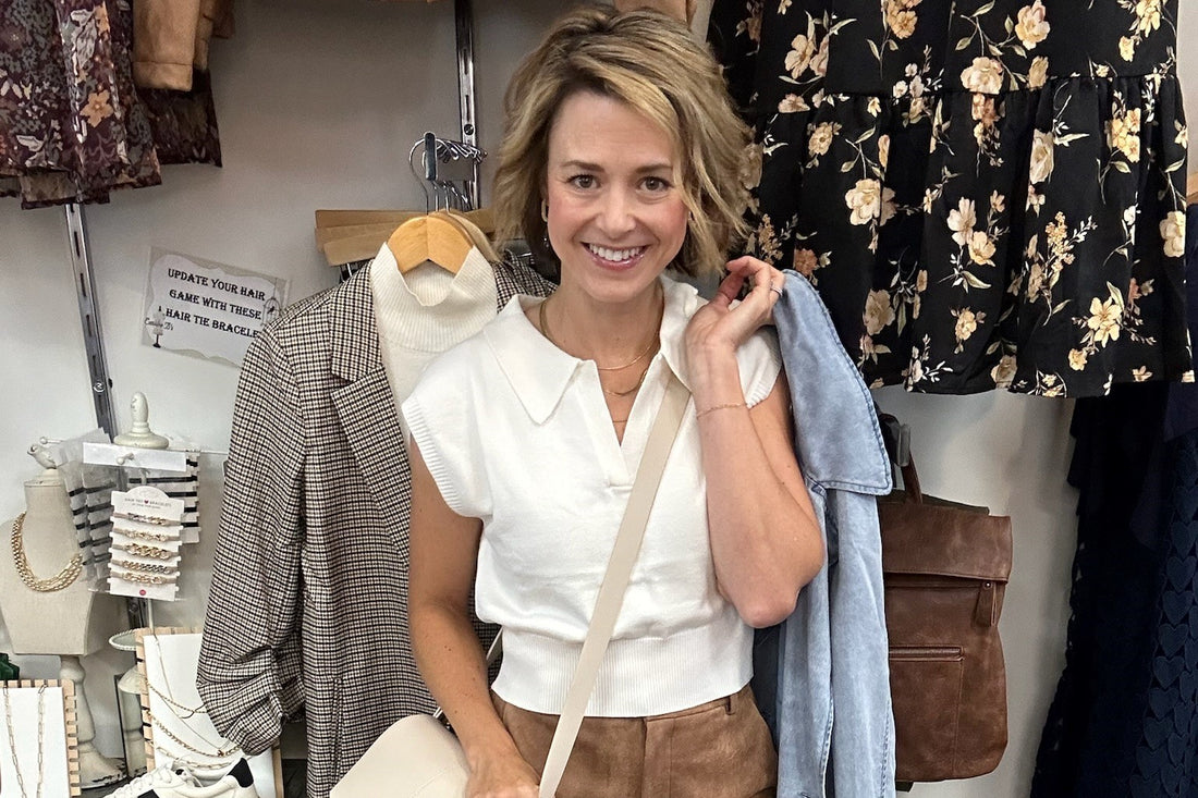 🍂 Trending on Tuesday: Sweater Tank Style Tips! 🍂