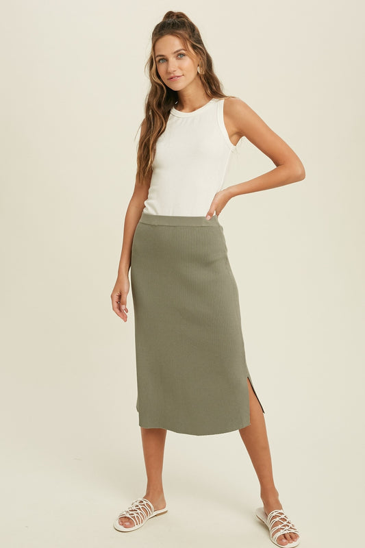 Crew Neck Tank - Ivory