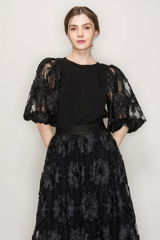 Floral Applique Top