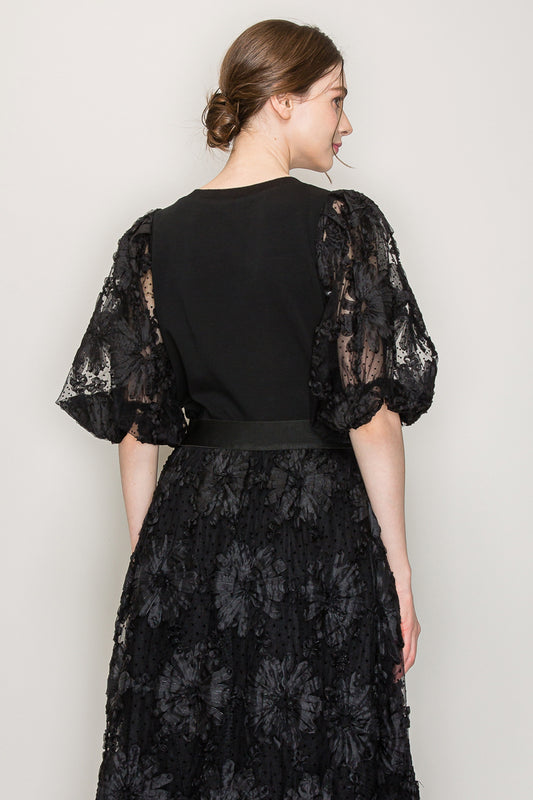 Floral Applique Top