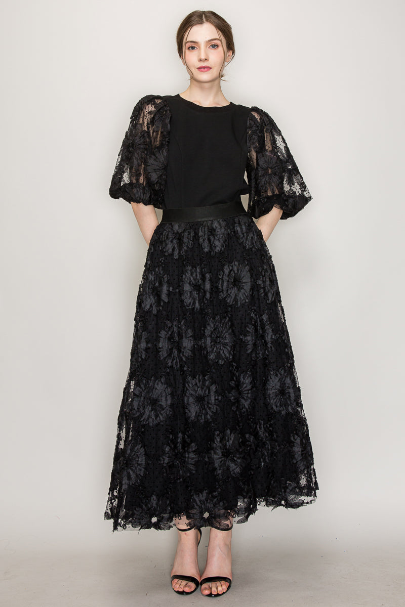 Floral Applique Top