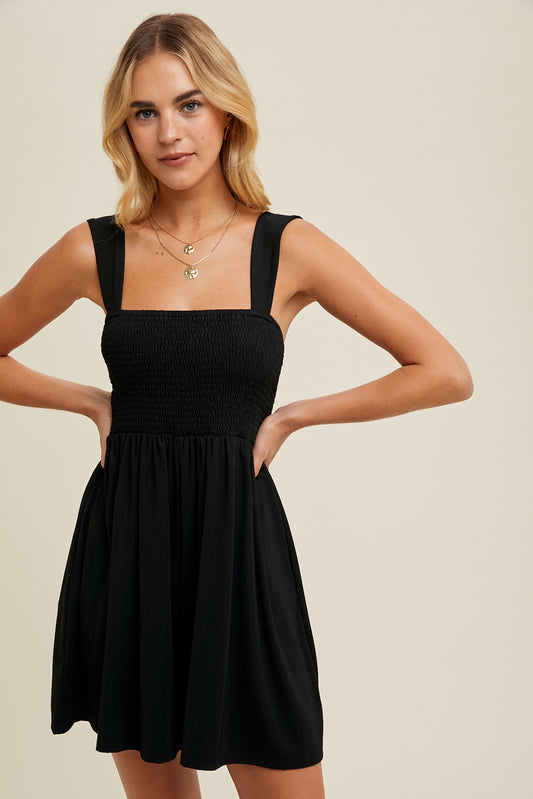 Smocked Cami Romper