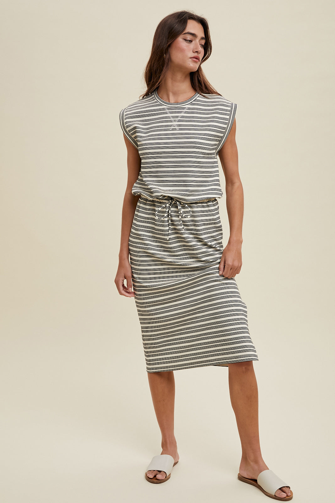 Muscle Tank Midi Dress