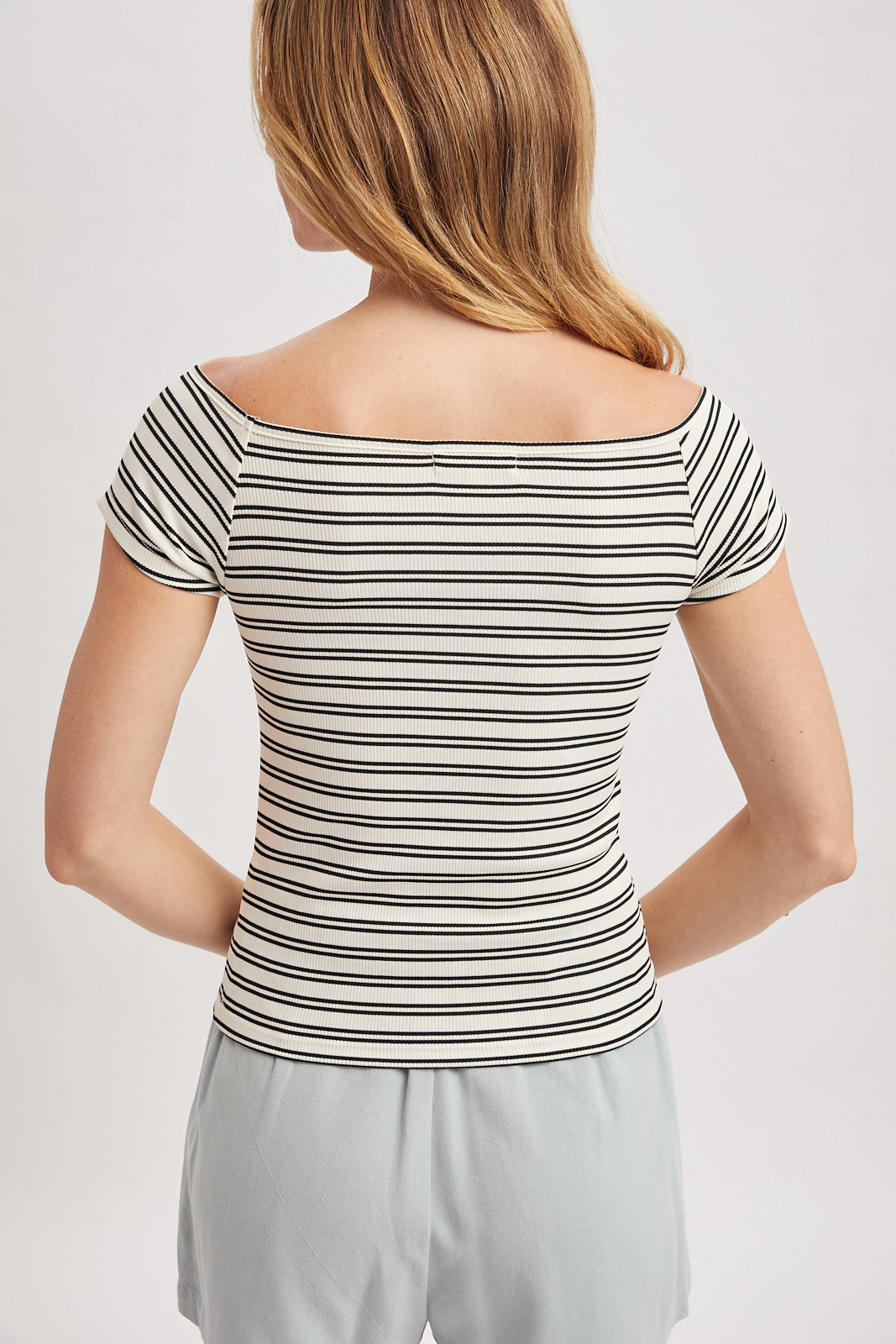 Rushed Striped Top