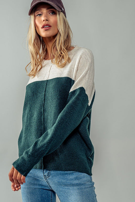 Two Tone Sweater