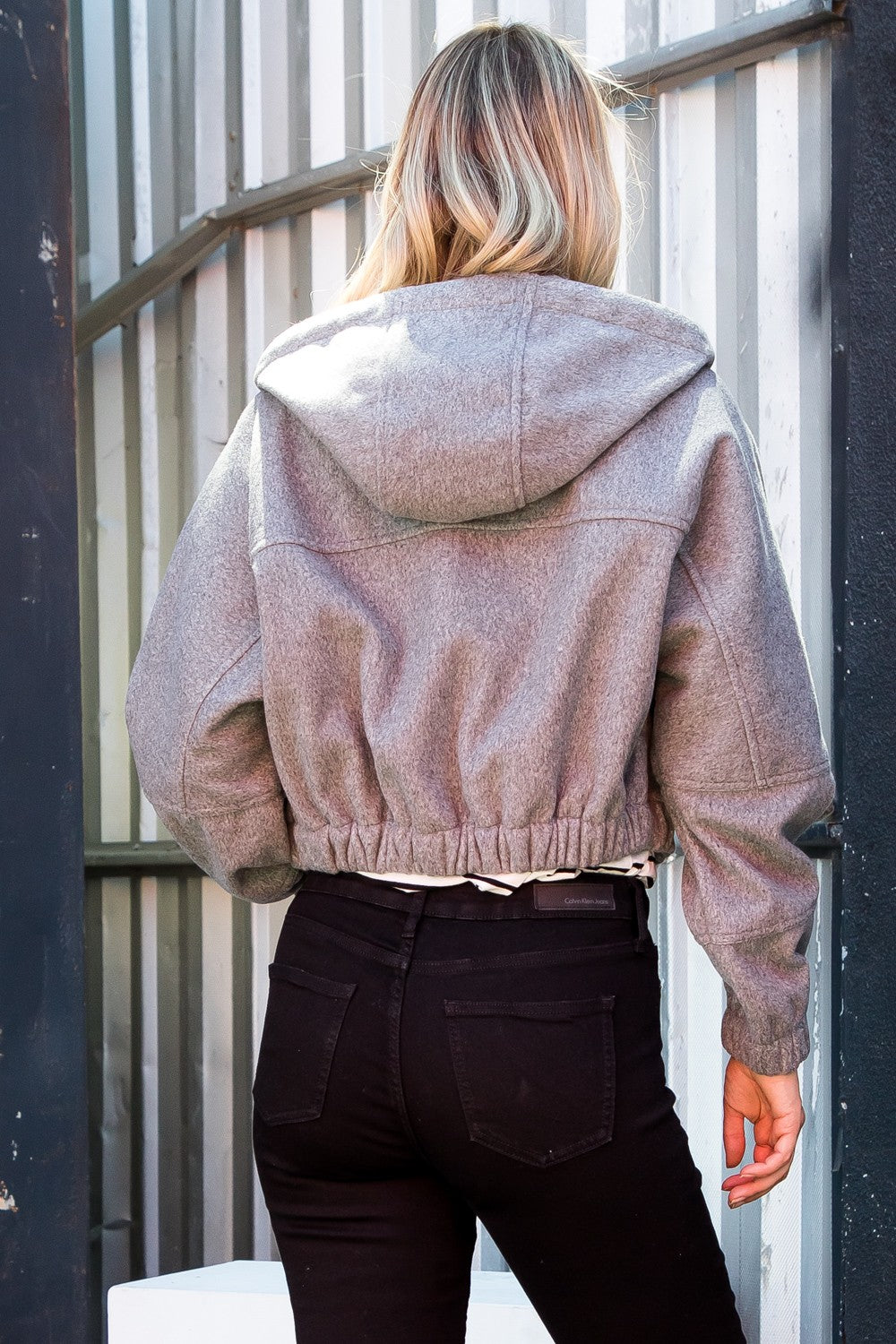 Hooded Zip Coat