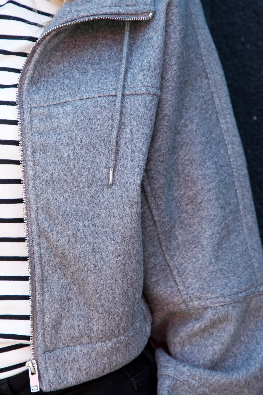 Hooded Zip Coat