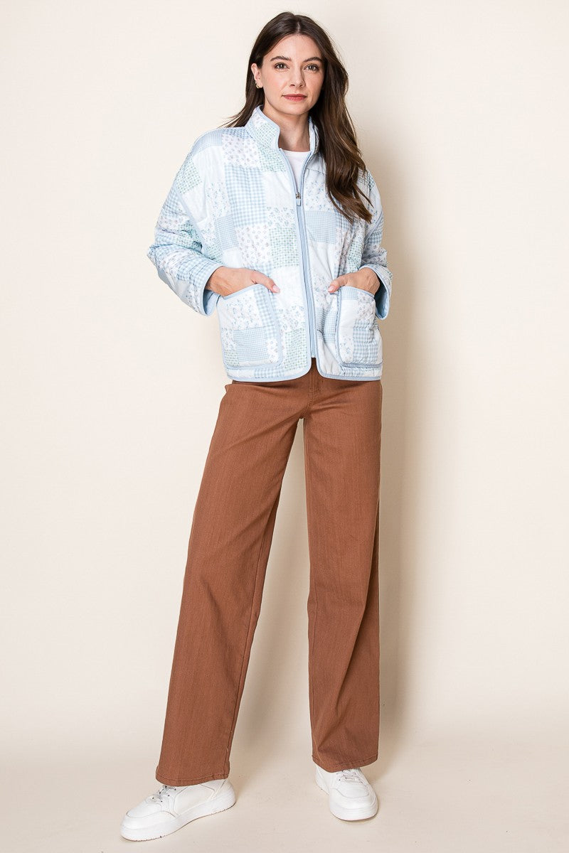 Patchwork Quilted Jacket
