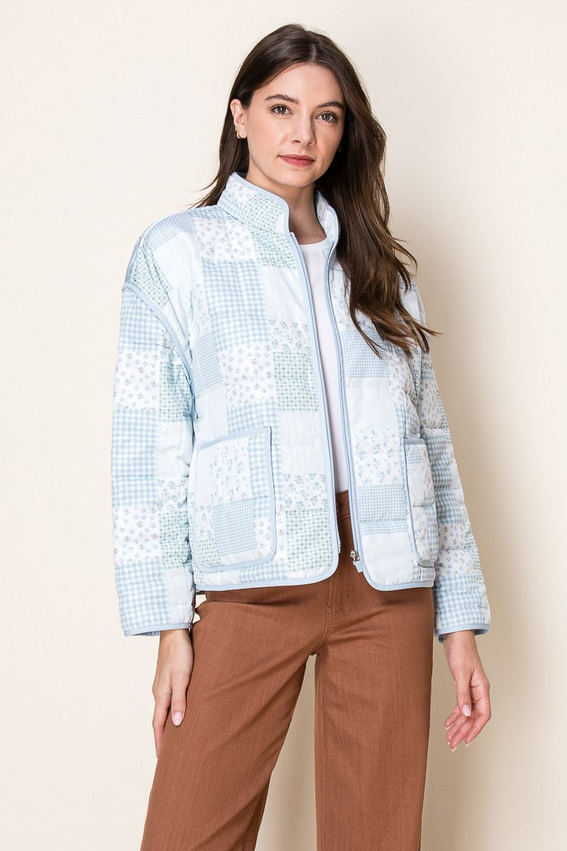 Patchwork Quilted Jacket