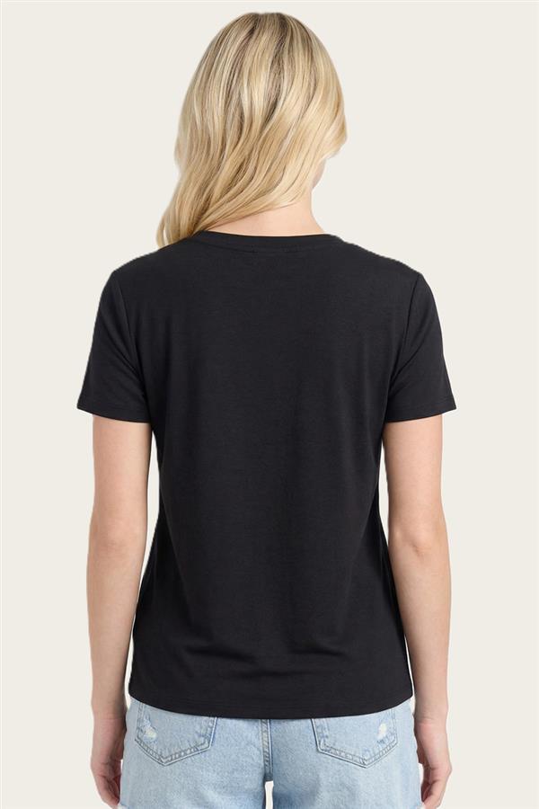 Essential Crew Top - Black