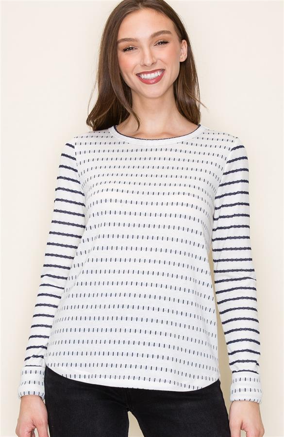 Striped Tally Top