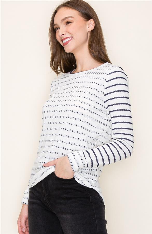 Striped Tally Top