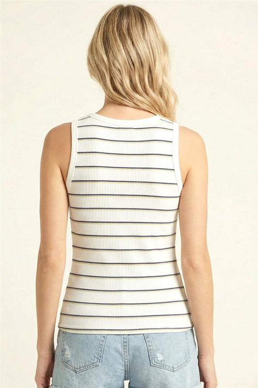 Coastal Stripe Tank