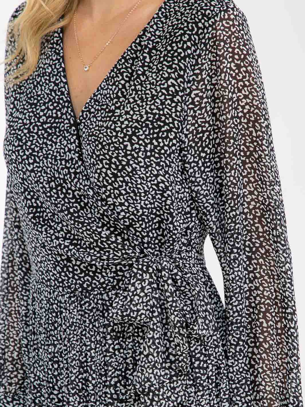 Animal Print Romper