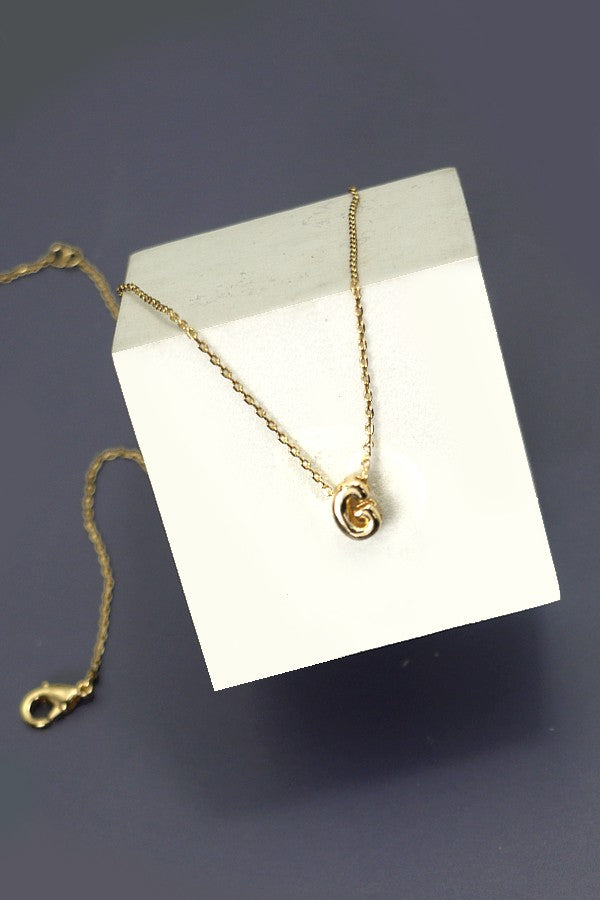 Bubble Initial Necklace