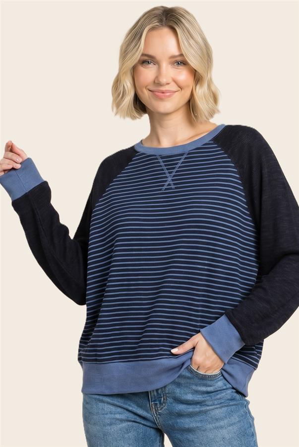 Colorblock Sleeve Top
