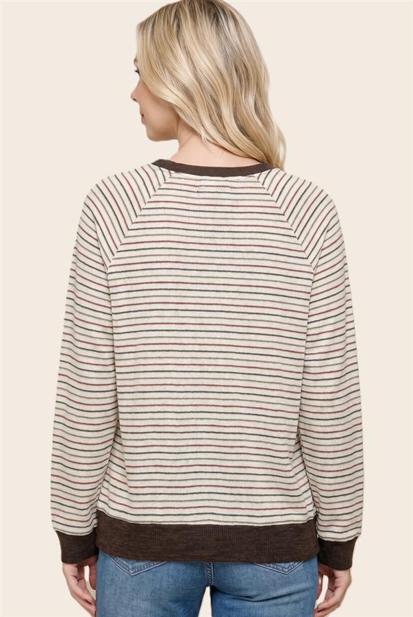 Multi Color Stripe Top