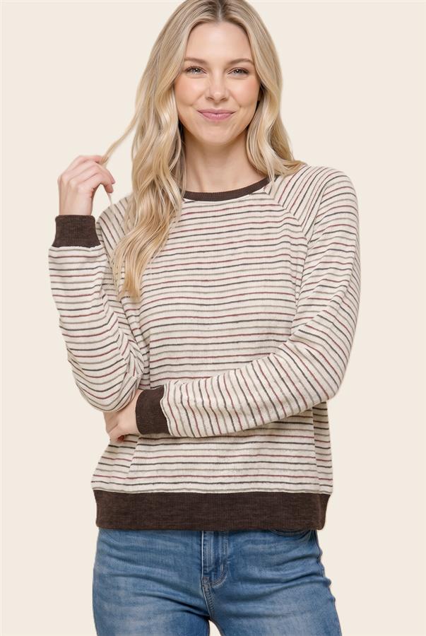 Multi Color Stripe Top