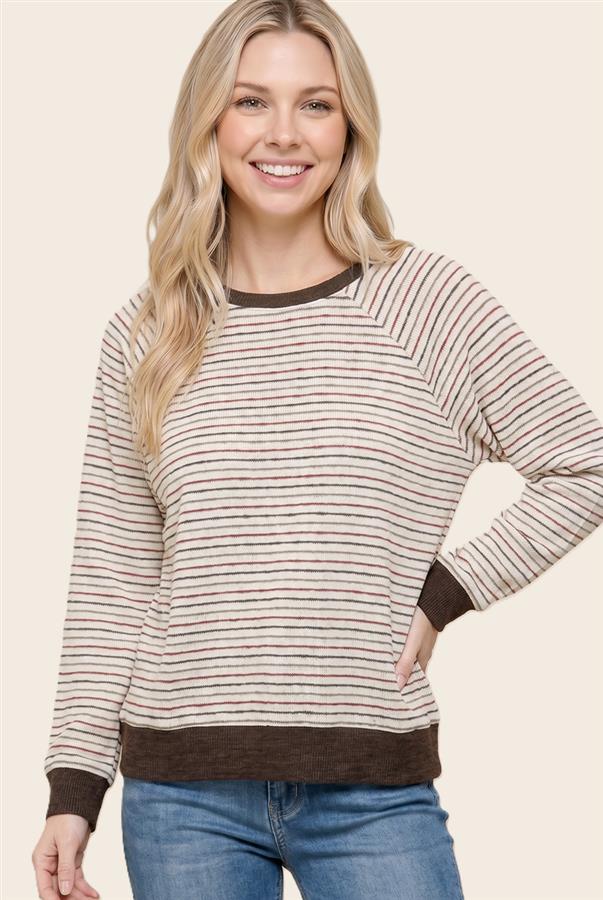 Multi Color Stripe Top