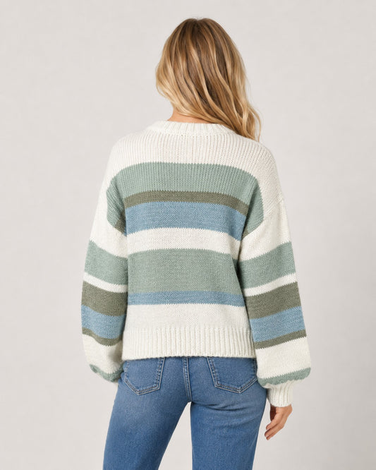 Large Stripe Sweater