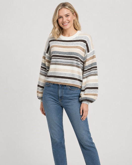 Autumn Stripe Sweater