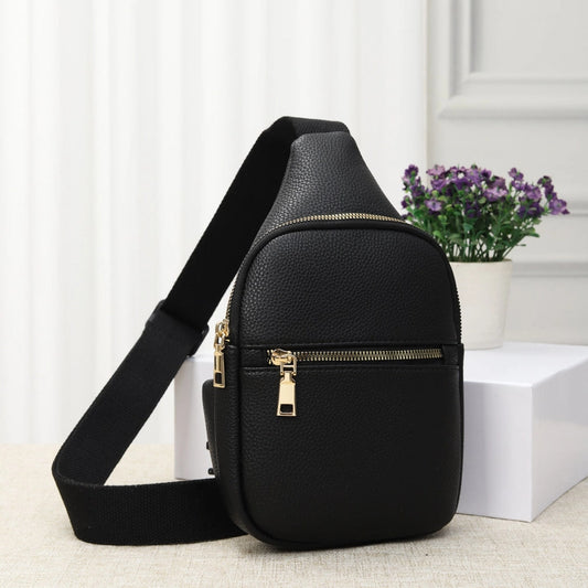 Sling Slim Fit Crossbody - Black