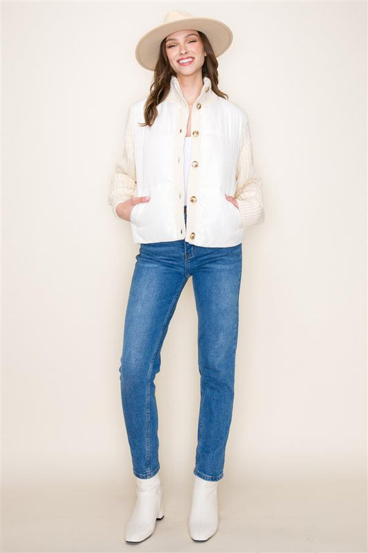 Hybrid Sweater Jacket