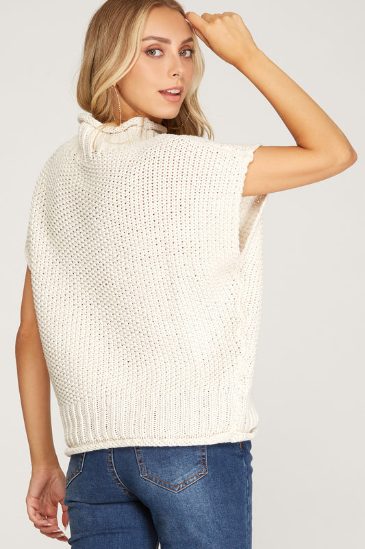 Drop Shoulder Sweater Top