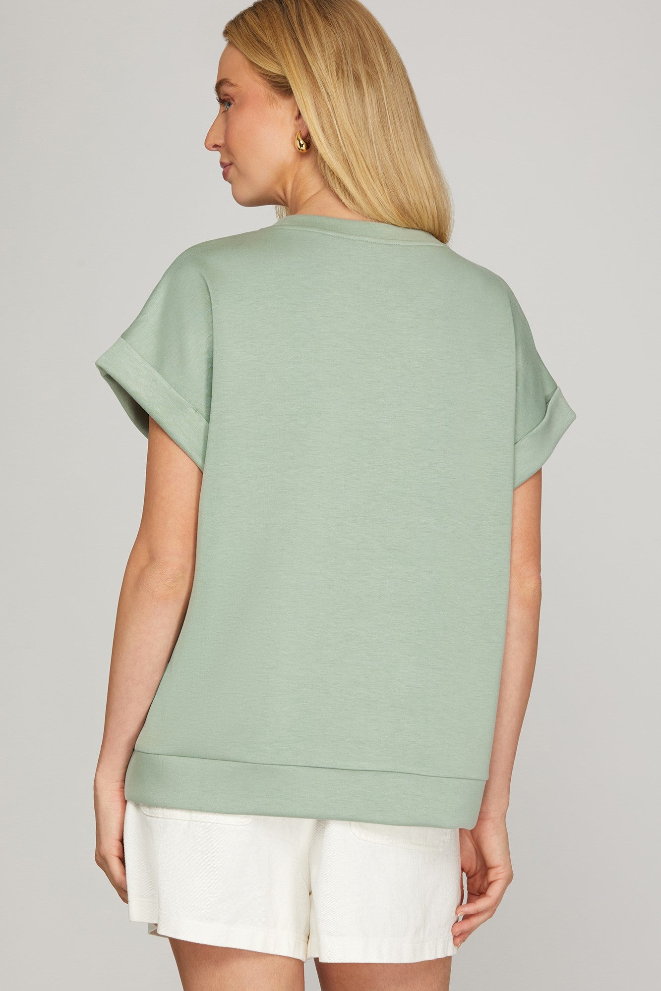 Drop Shoulder Top