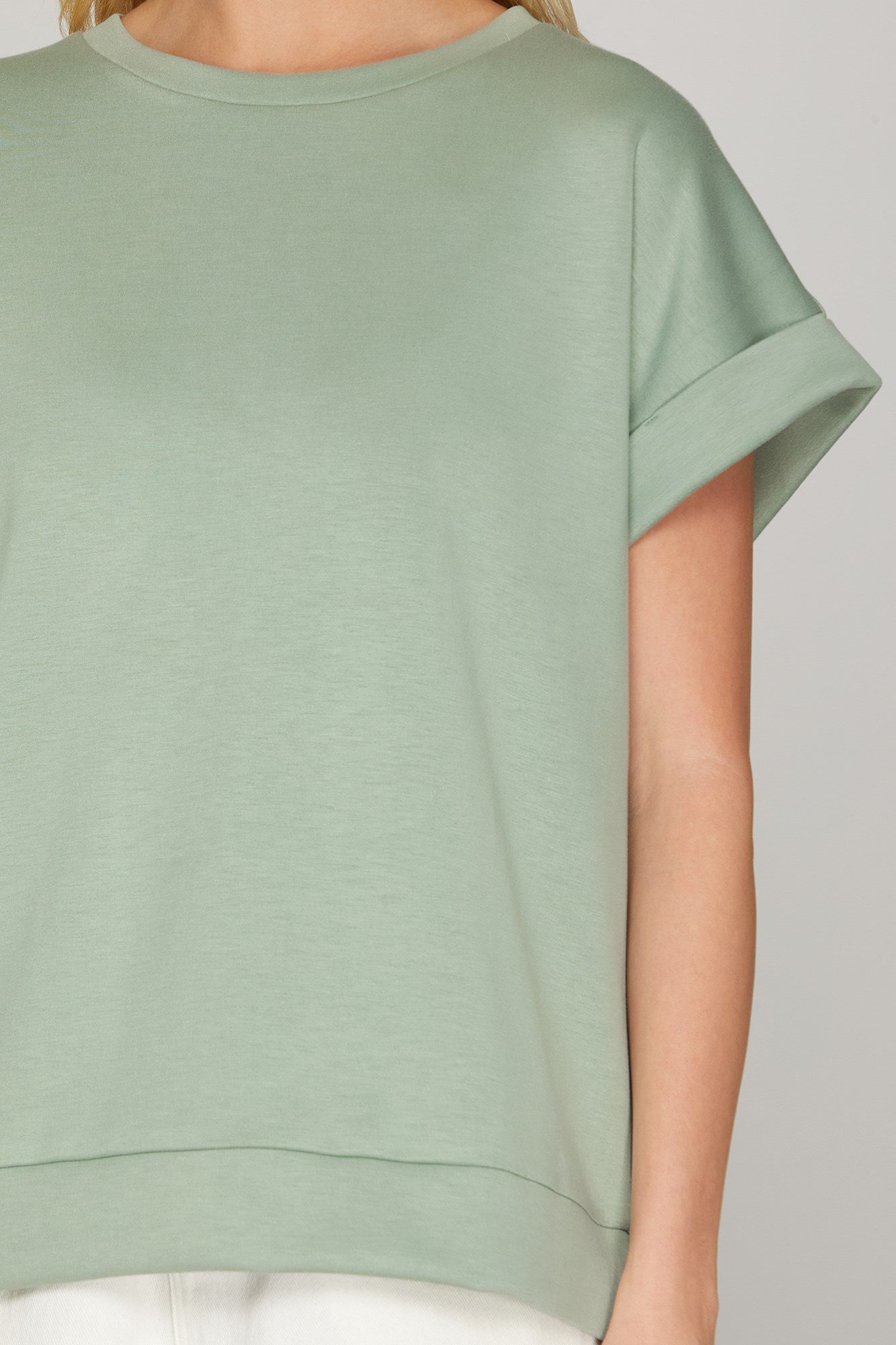 Drop Shoulder Top