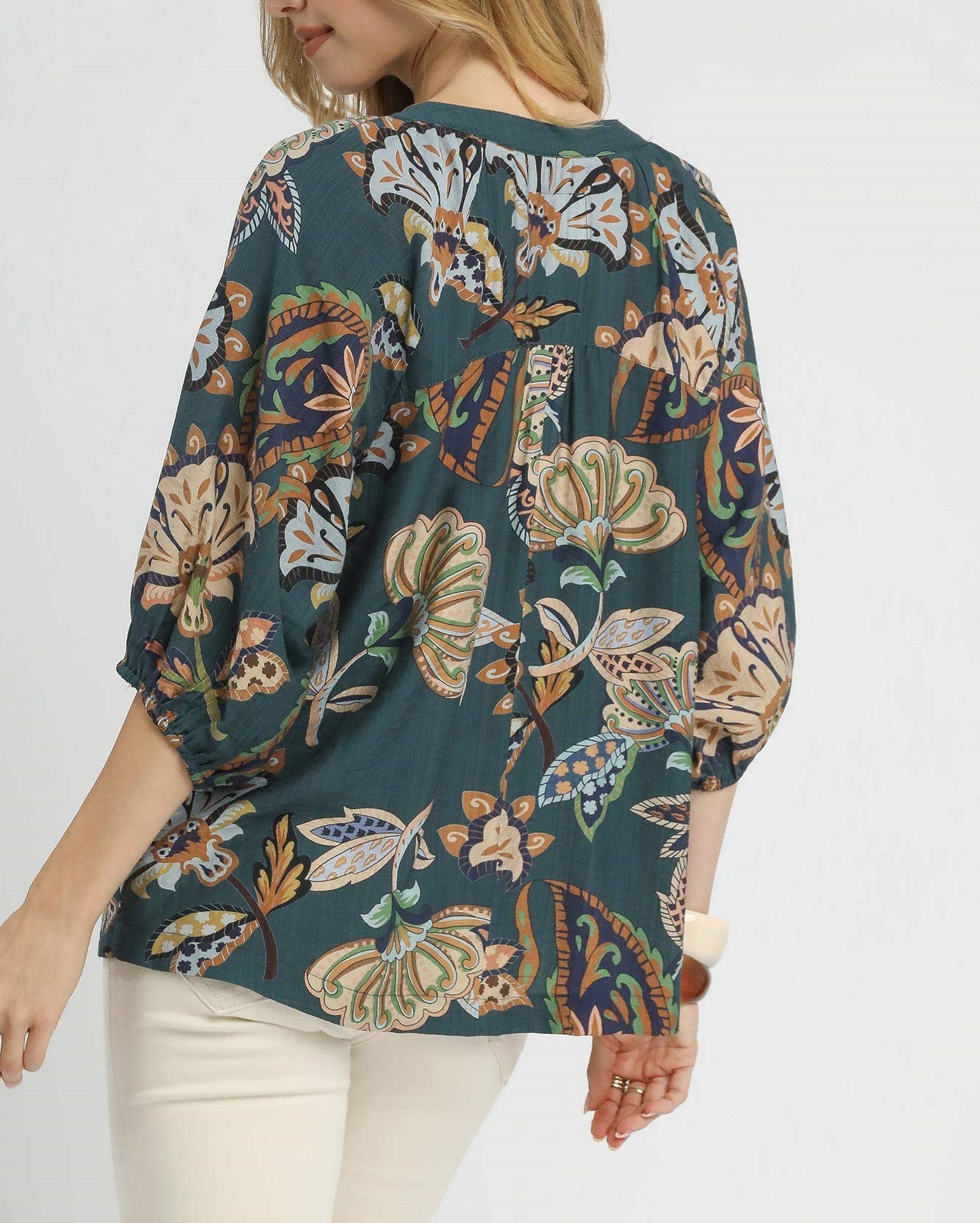 Boho Paisley Top